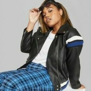 Women's leather jacket